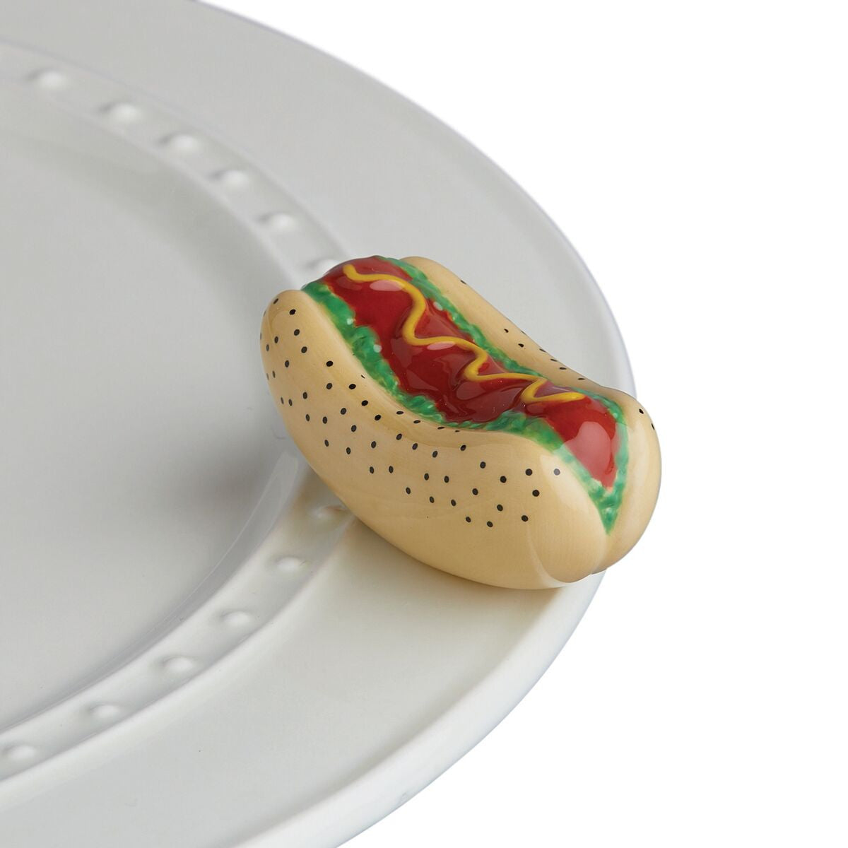 Nora Fleming Chicago Dog Mini NFC