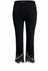 BLKP Pearl Hem Capri TBC