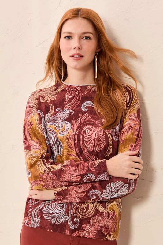 8169 Funnel NK Sweater HTI