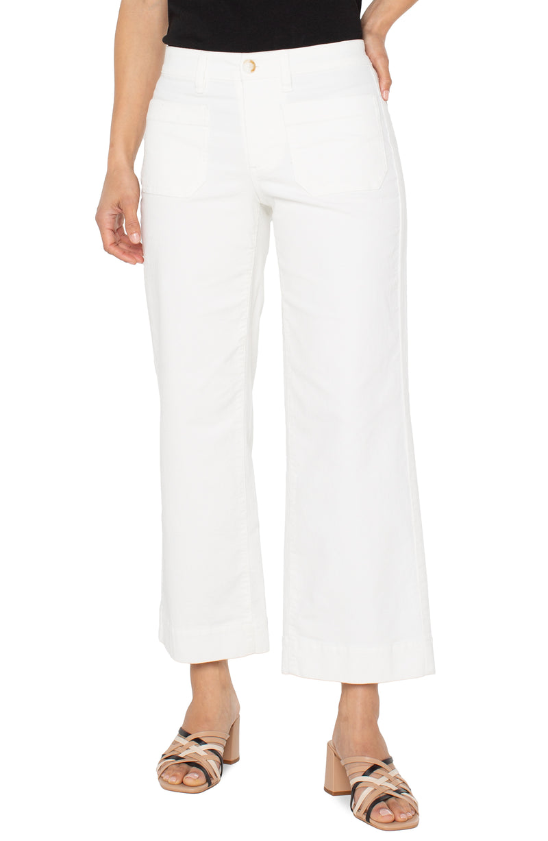 7CD7 White Crop Pant LVP