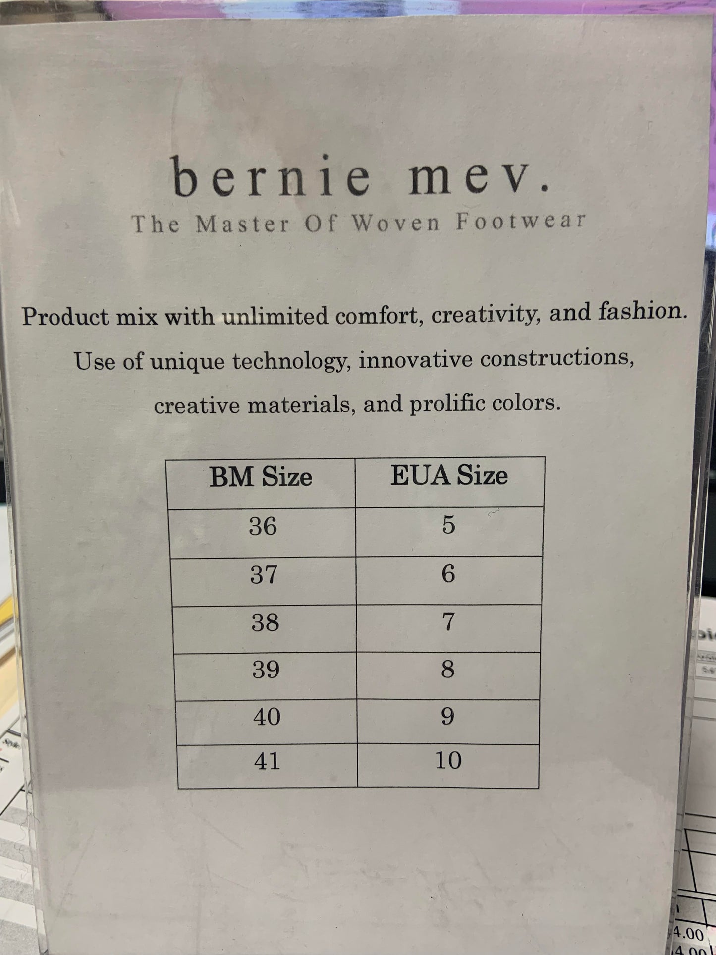 BERNIE MEV Venti W/B STRIPED