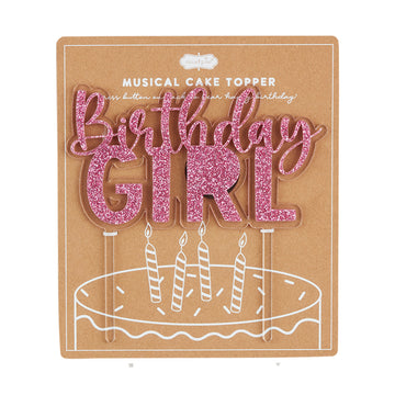 0339 Girl Birthday Topper MPC