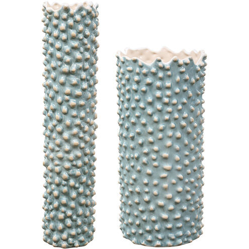 7876L Ciji Aqua Vases UTT