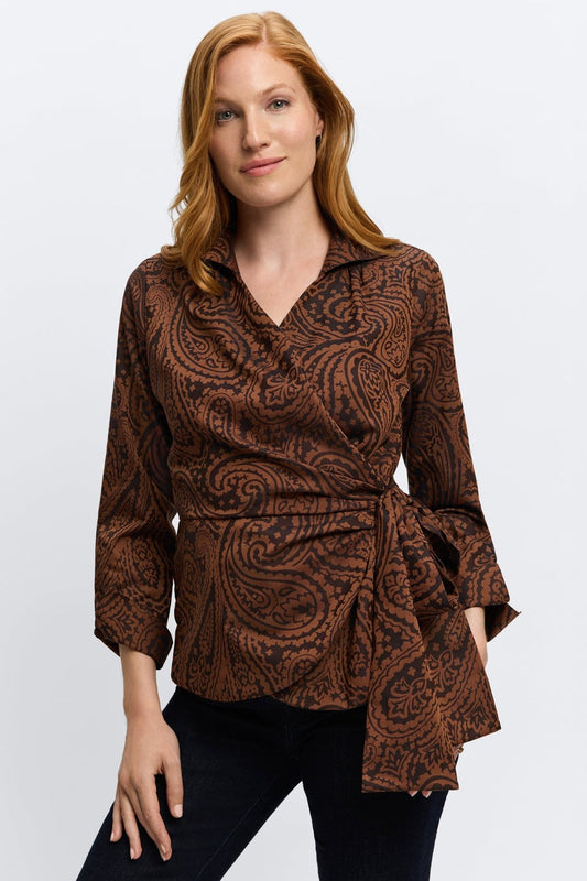 2458 Paisley Shirt FOX