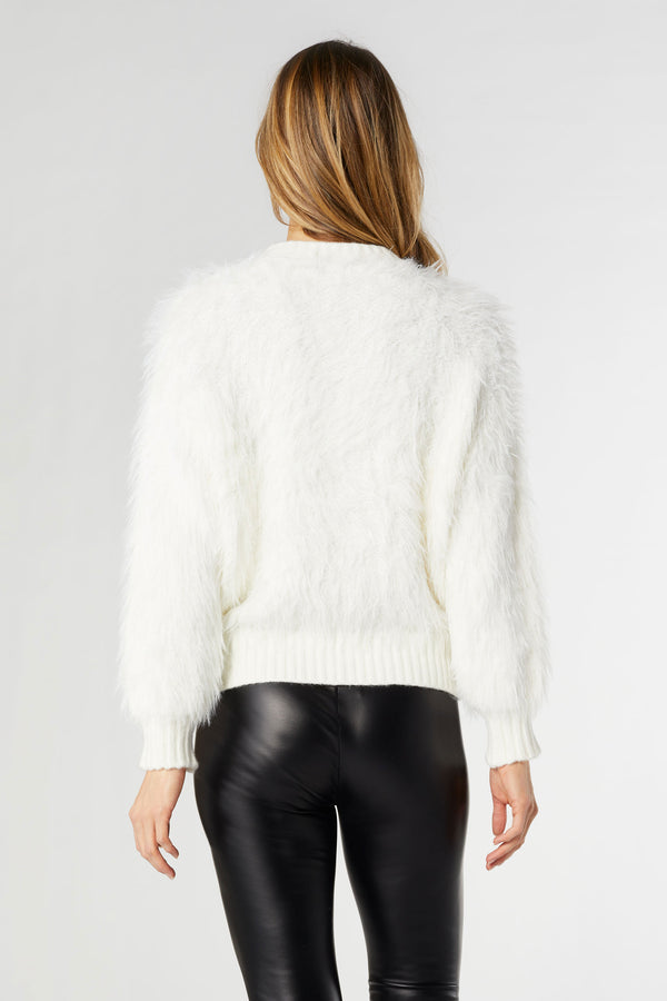 9061 Faux Fur Sweater COCO