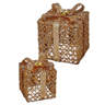 9536 Glitter Gift Box Set of 2 RIB