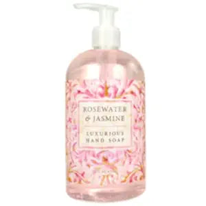 Rosewater Liquid Soap 16 Oz. GBT