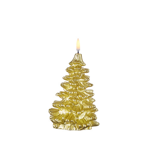 4530 Gold Tree Candle RAZ