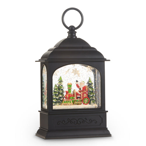 6923 8.5" Santa Lantern RAZ