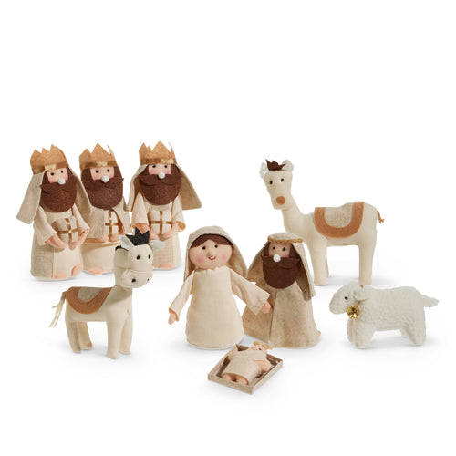 6114 9 piece set Nativity RAZ