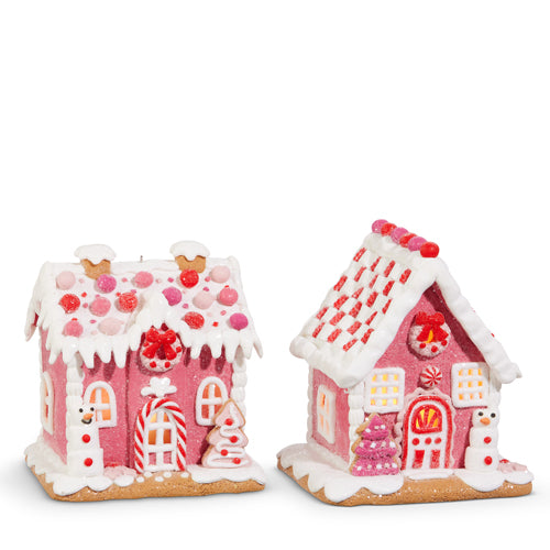 6250 5.5" Gingerbread House RAZ