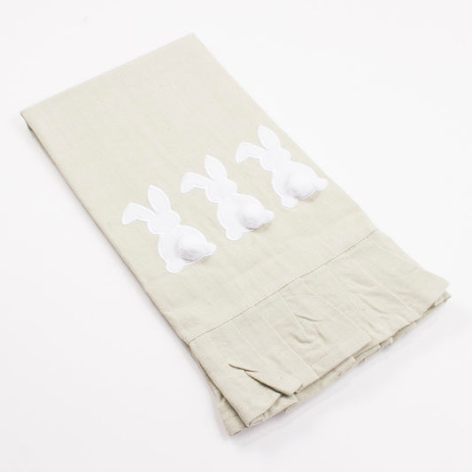 4264 Bunny Ruffle Towel TRS