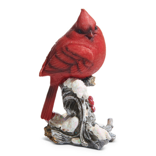 4918 5" Snowy Cardinal RAZ
