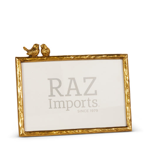 7934 Gold Bird Frame RAZ