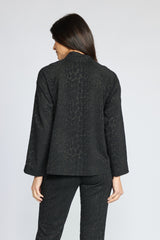 461402 Animal Print Jacket OLV