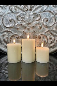 8310 Ivory Classic Trio Candles TLG