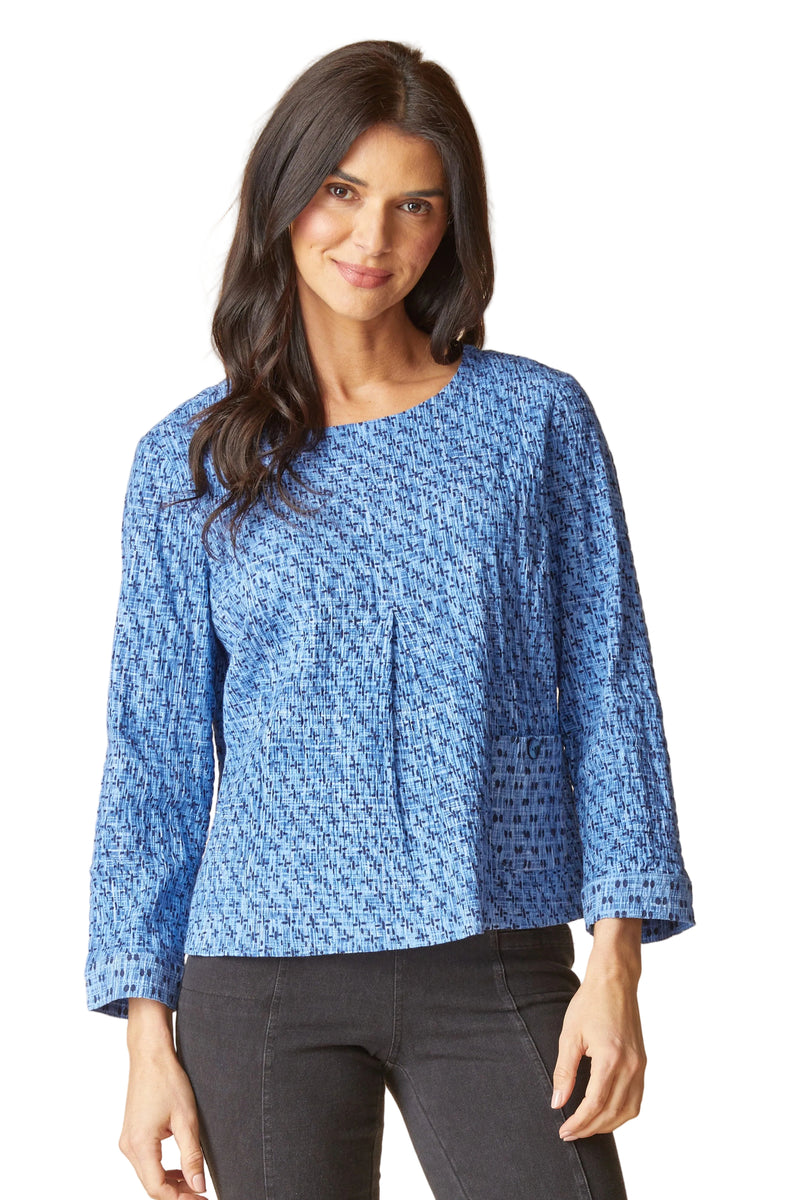 48102 Pleate Pullover HAB