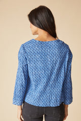 48102 Pleate Pullover HAB