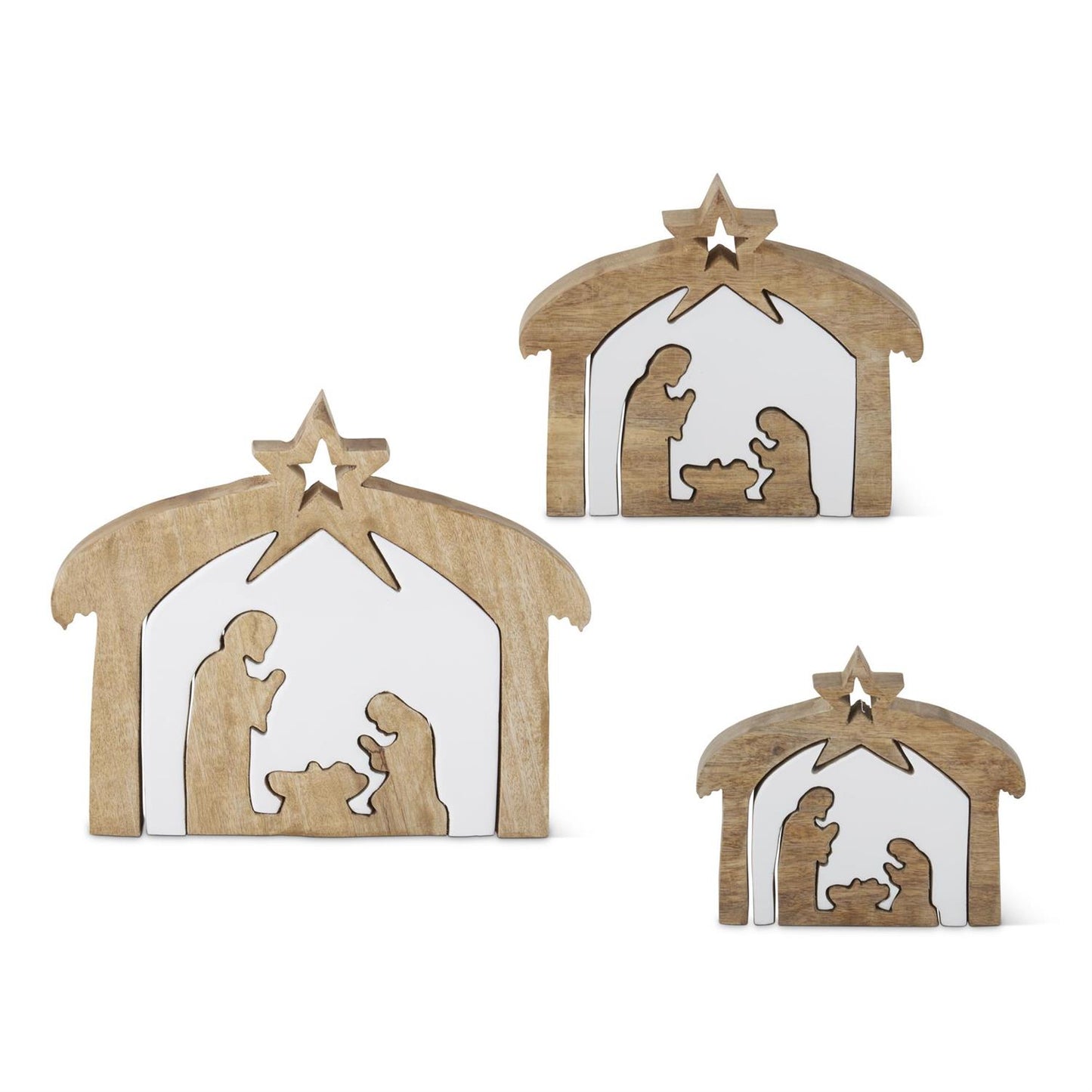 5420 Wood Nativity KKI