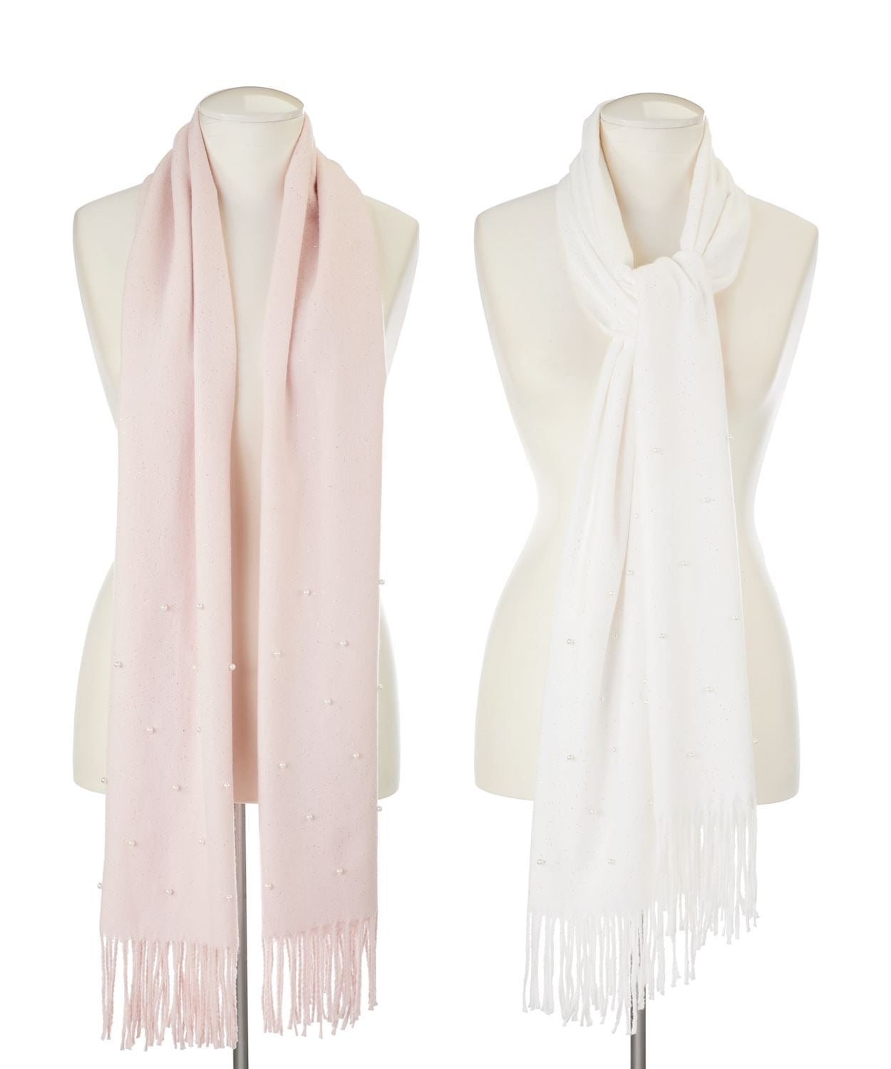 4412 Textured Fringe Scarf GCI