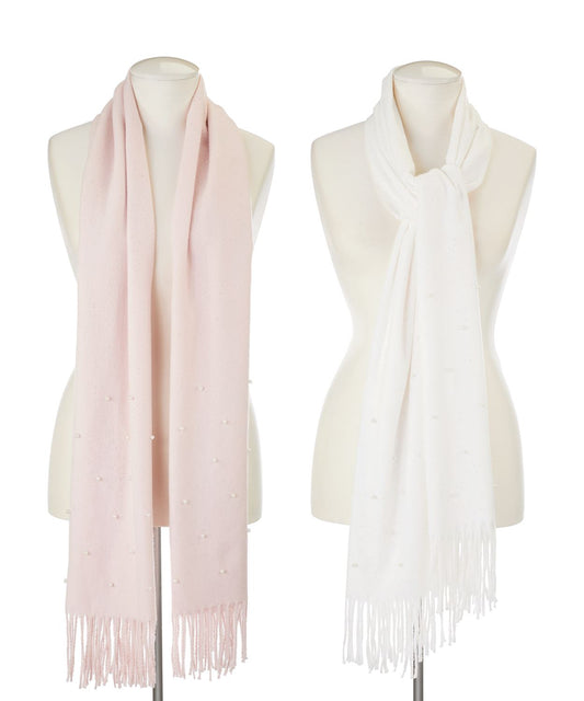 4412 Textured Fringe Scarf GCI