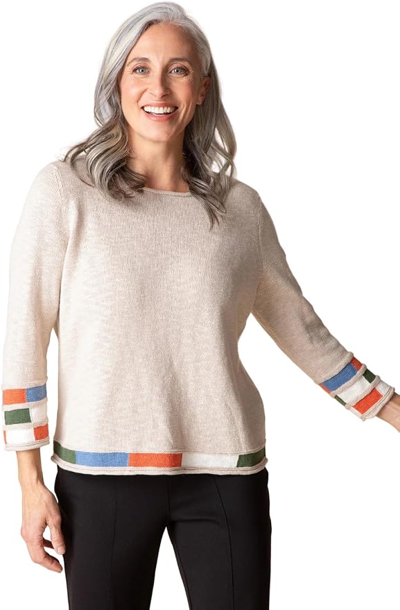 89704 Mosaic Pullover HAB
