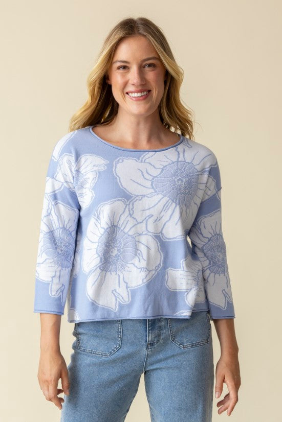 2262 Habitat Floral Pullover HAB