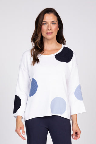 1720 Dot Pullover OLV