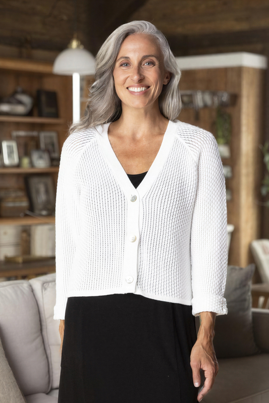 4017 Crochet Cardigan HAB