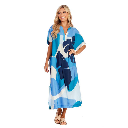 0184 SP24 Kamryn Caftan Mud Pie