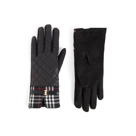 6302 Plaid Puffer Gloves COCO