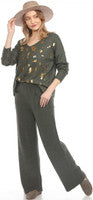 9826 Mocha Sweater Pant FAC