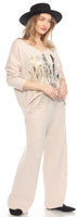 9826 Sand Sweater Pant FAC