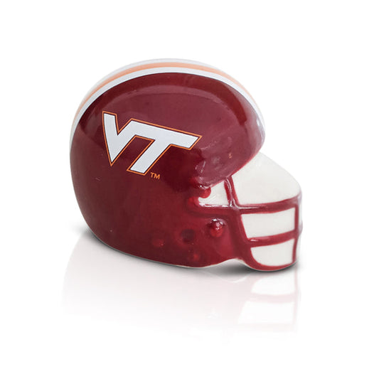 Nora Fleming Mini Virginia Tech Helmet