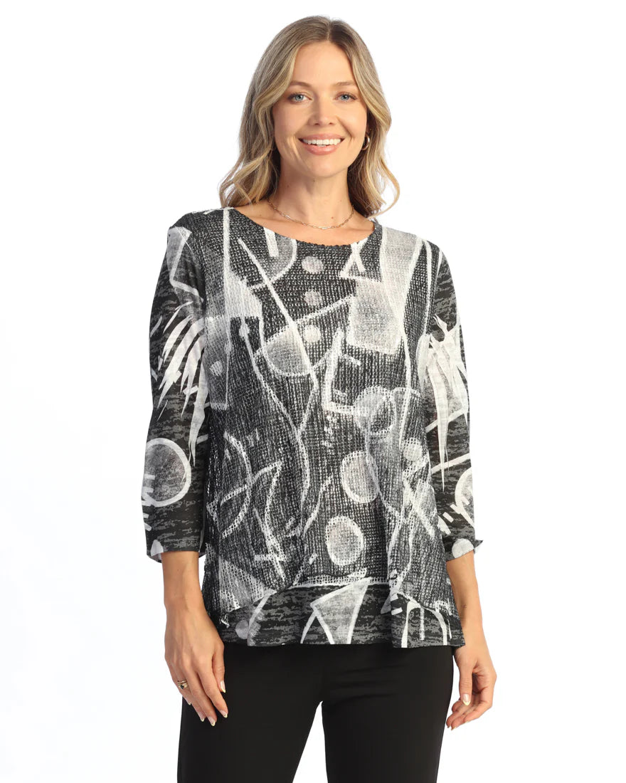 2192 Art Skool Contrast Tunic JNJ