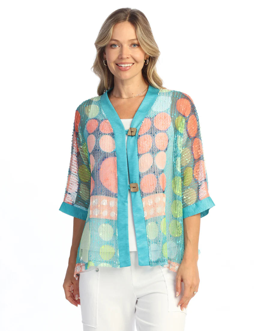 2193 Momo Mesh Cardigan JNJ
