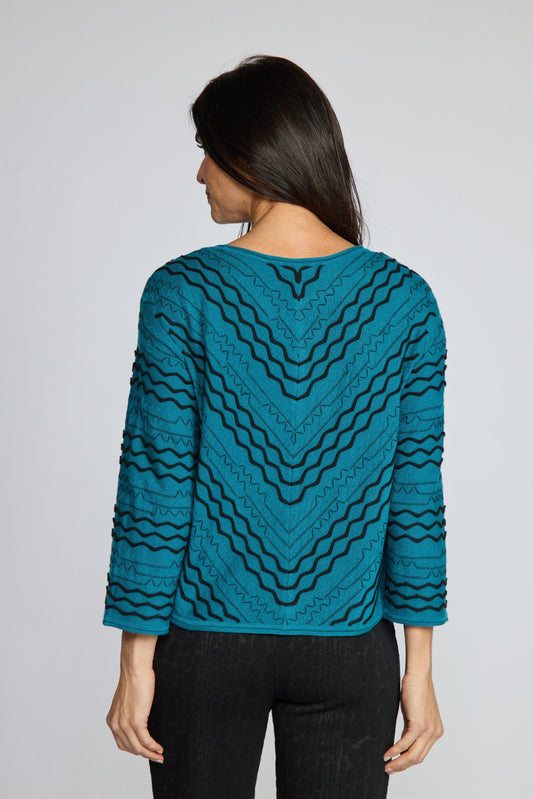901711 Wave Sweater Pullover OLV