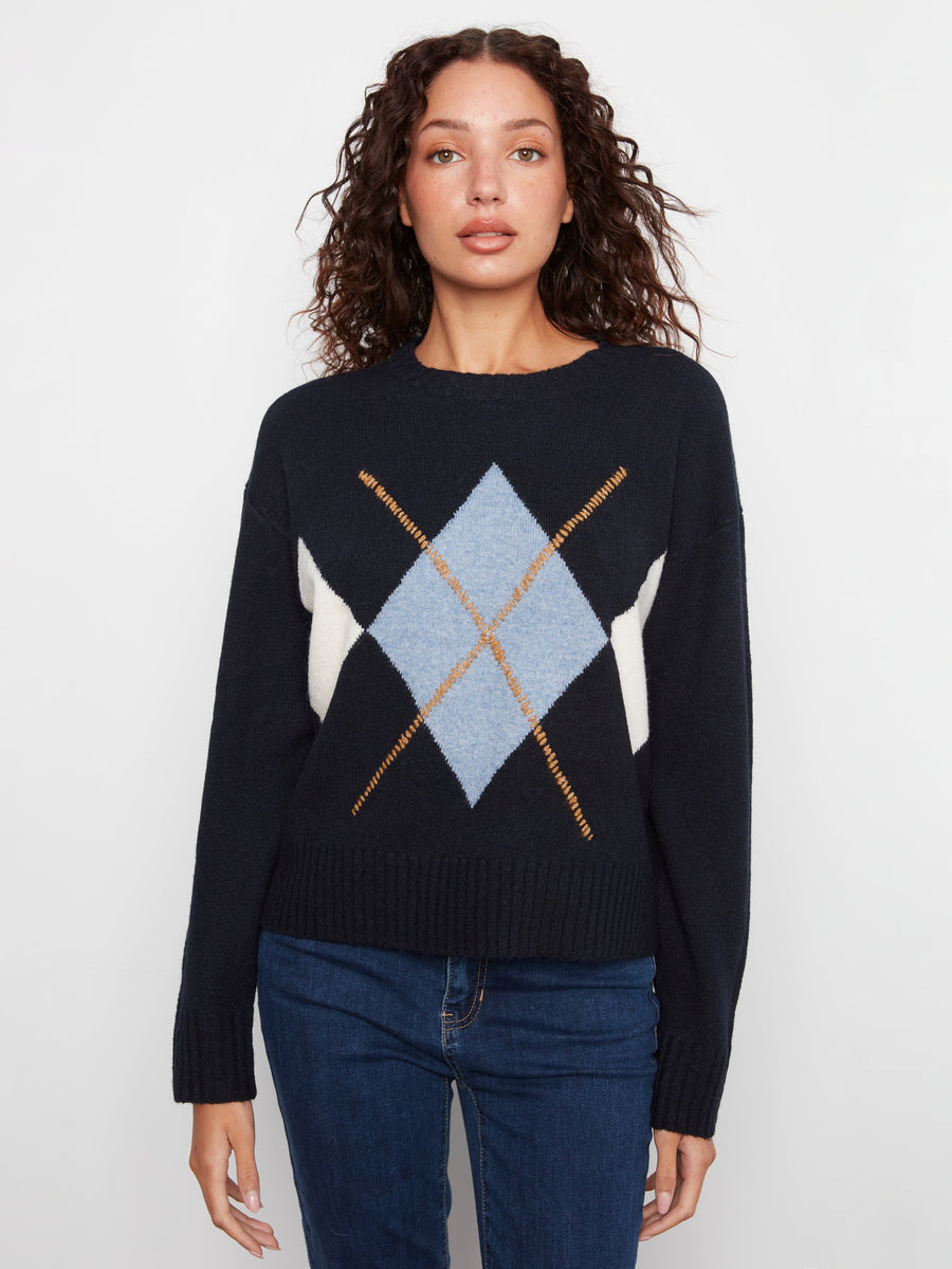 2048 Argyle Jacquard Sweater CWB