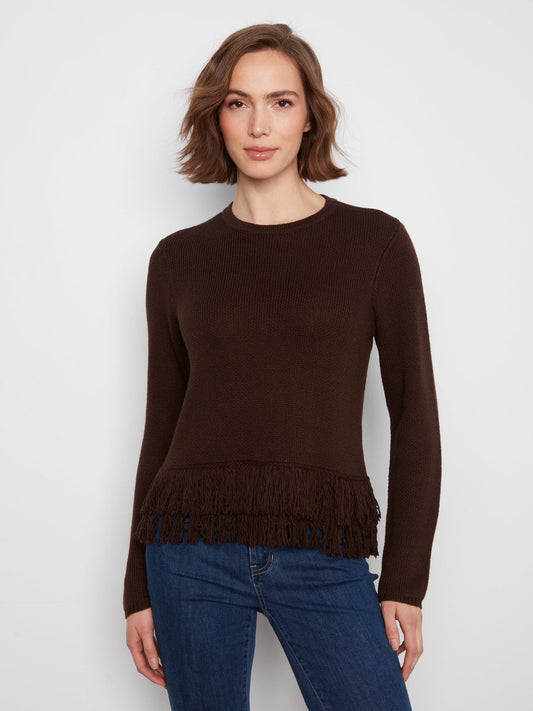 C205 Sweater W/Fringe CWB