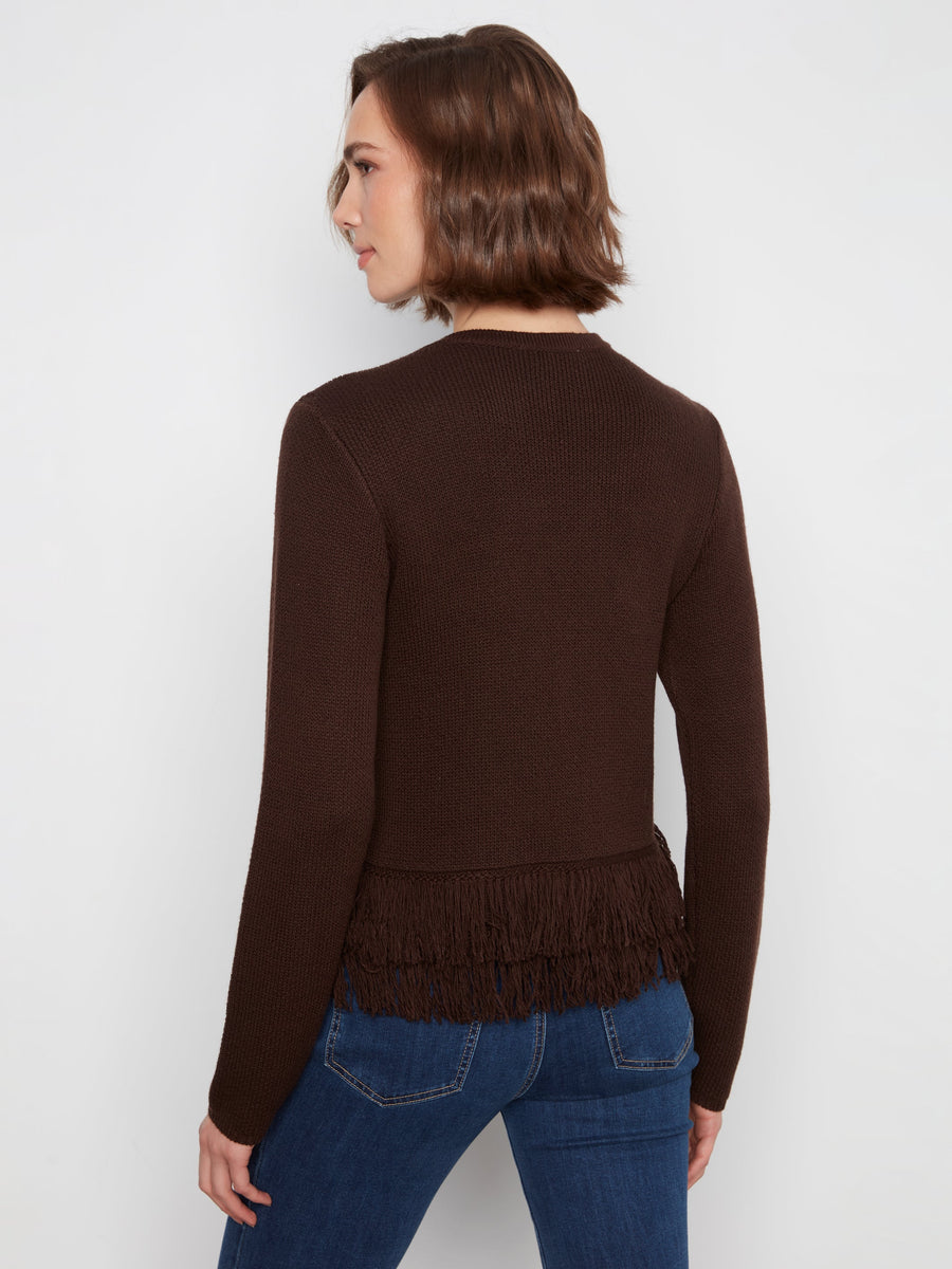 C205 Sweater W/Fringe CWB