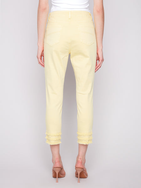 5147 Frayed ankle pant CWB