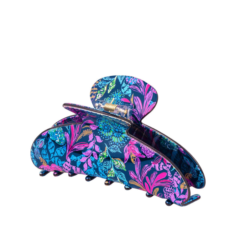 7415 Lilly Pulitzer Claw Clip - Calypso Coast LGP