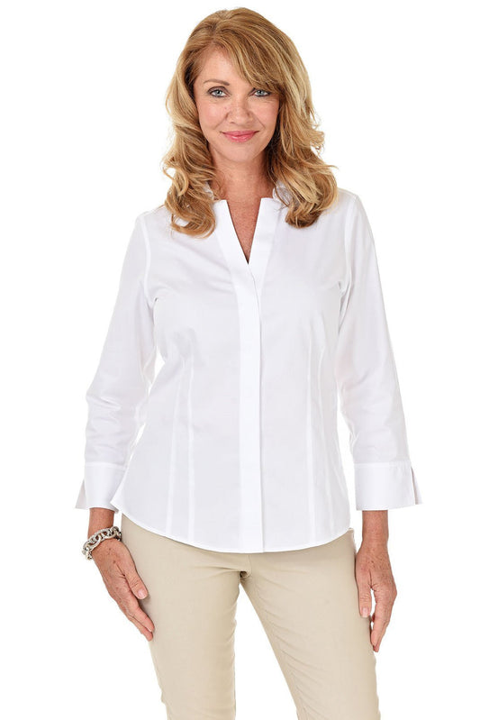 2278 Non Iron White Shirt FOX