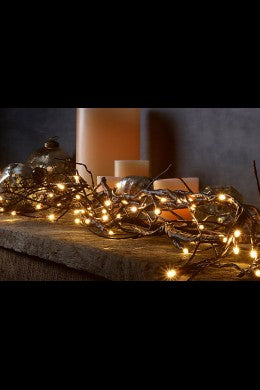 4163 LIGHTED WILLOW GARLAND TLG