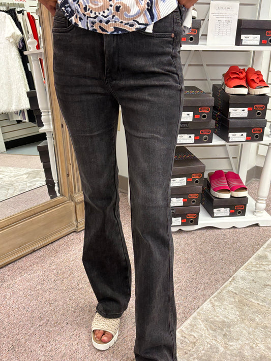 8787 BLK Tummy Control Bootcut JBC