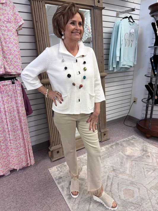 1258 Pleat Back Jacket HAB