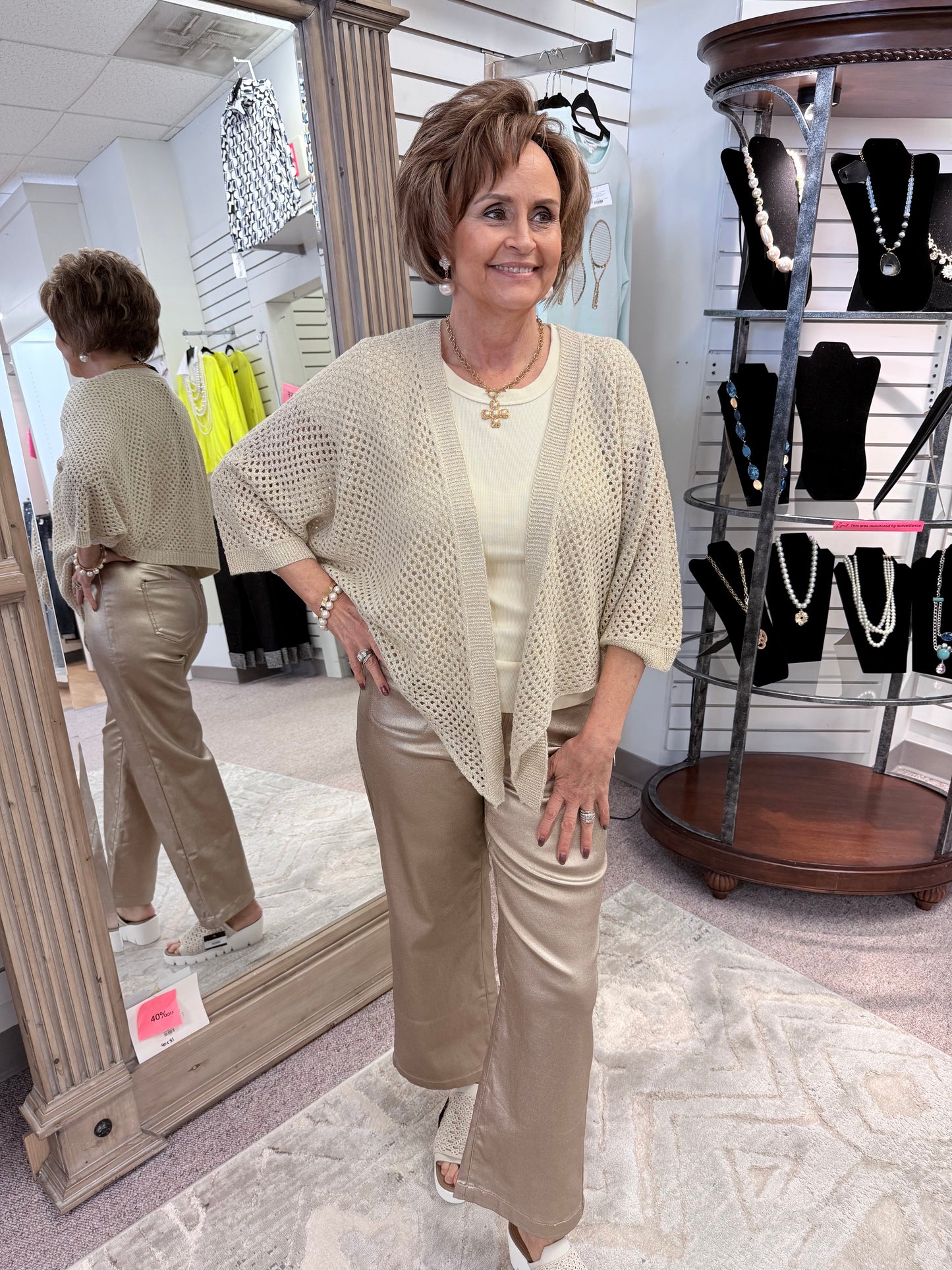 2957 Tie Front Sweater CWB