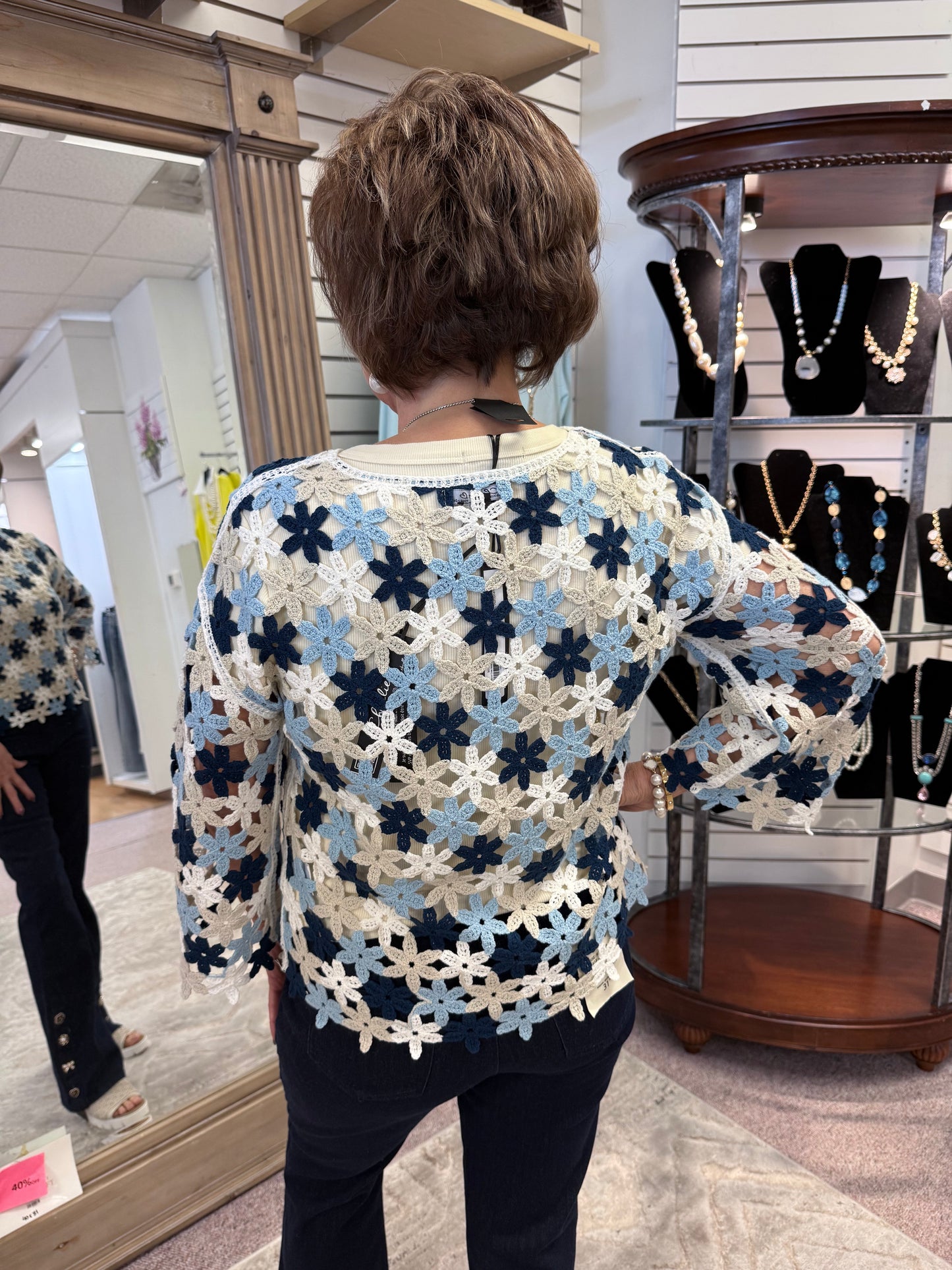 4706 Flower Blouse CWB