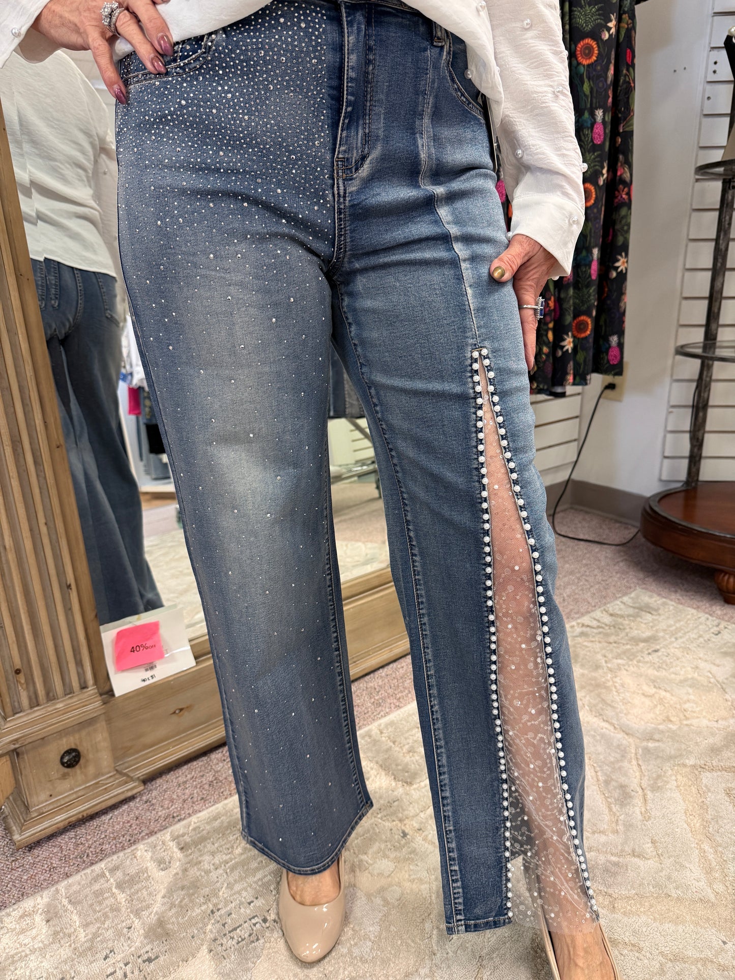 3393 Maya Denim Pant AZI