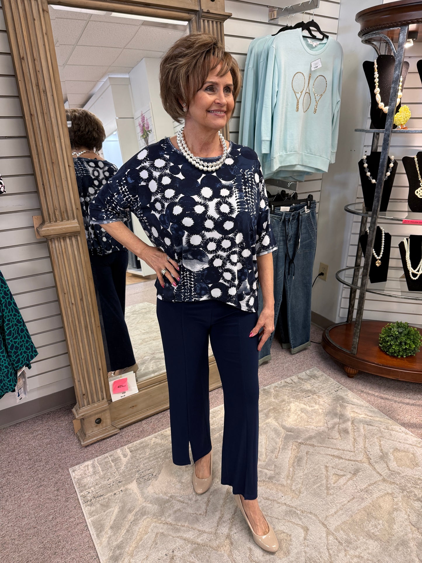 PT12 Navy Center Seam Pant CSW